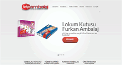 Desktop Screenshot of furkanambalajkutu.com
